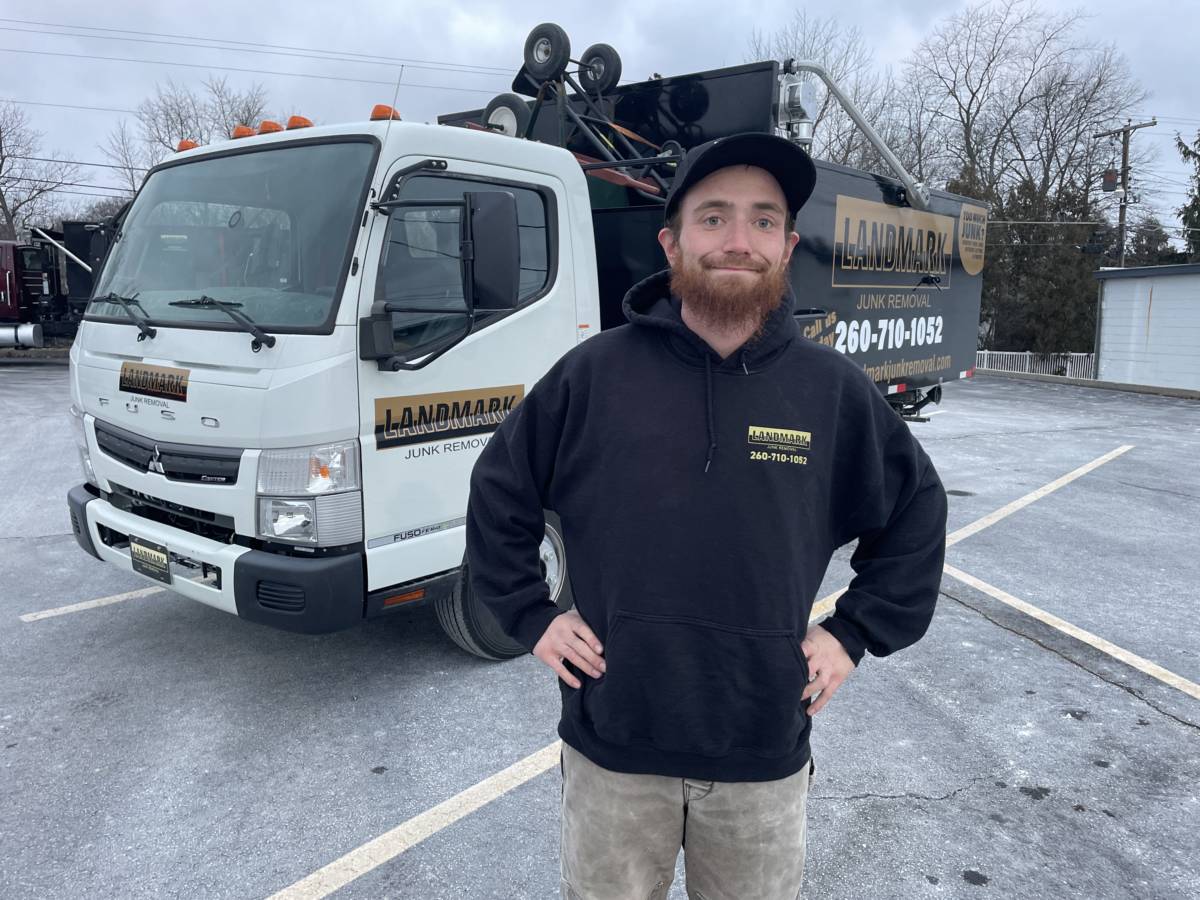 Junk removal professional prepared to provide junk removal services in Albion